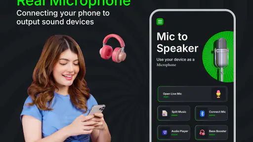 Mikrofondan Hoparlör Bluetooth