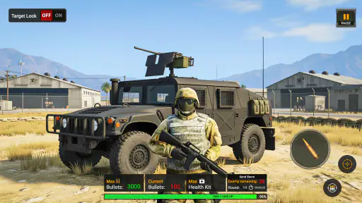 Military Truck Cargo Game 3d