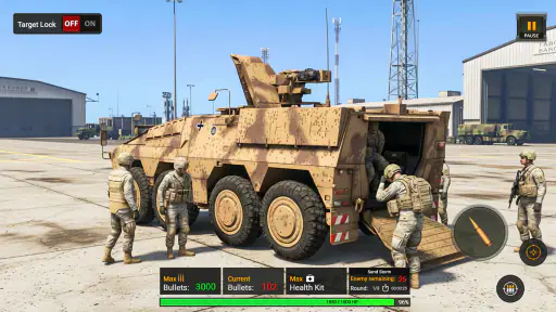 Military Truck Cargo Game 3d