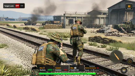 Military Truck Cargo Game 3d