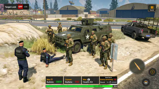 Military Truck Cargo Game 3d
