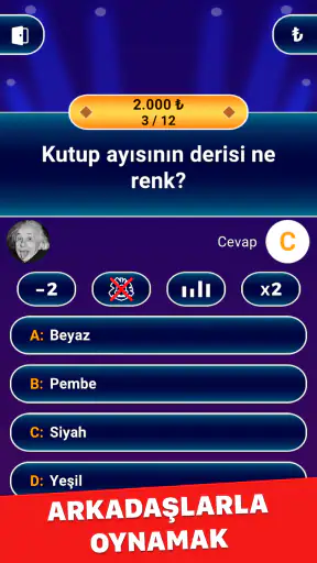 Milyoner- Türk trivia sınavı
