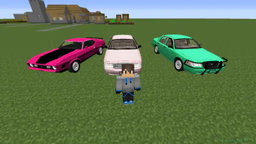 Minecraft PE için Araba Modu