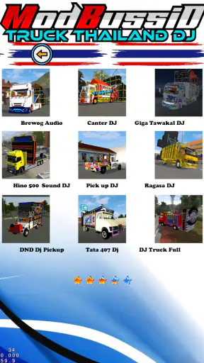 Mod Bussid Truck Thailand DJ