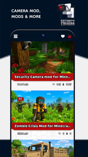 Mod Security Camera MCPE