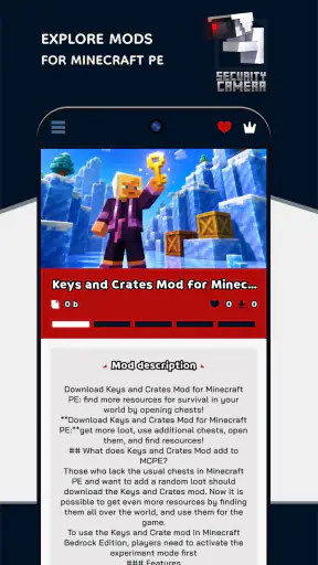 Mod Security Camera MCPE