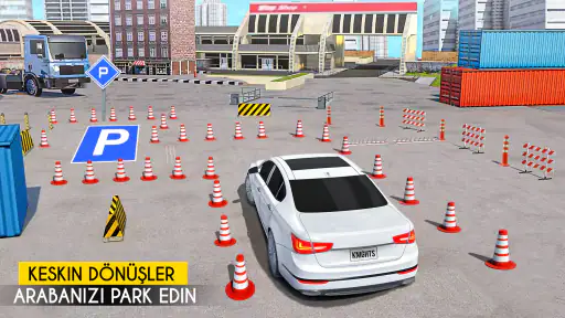 Modern Araba park Etme Oyunu