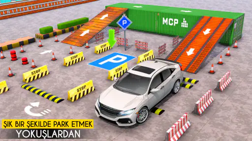 Modern Araba park Etme Oyunu