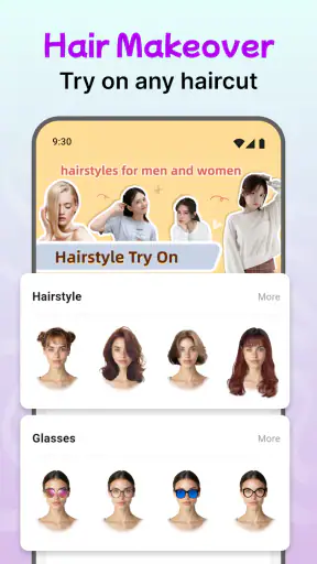 Modiface Haircut：Hair Makeover