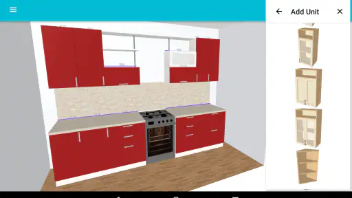 Mutfağım: 3d planlayıcısı