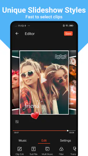 Müzik Fotoğraflı Video Yapıcı
