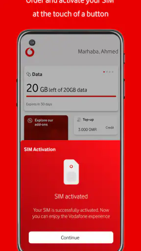 My Vodafone Oman
