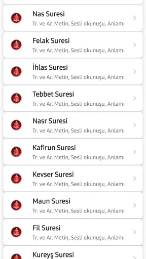 Namaz Sureleri ve Dualar