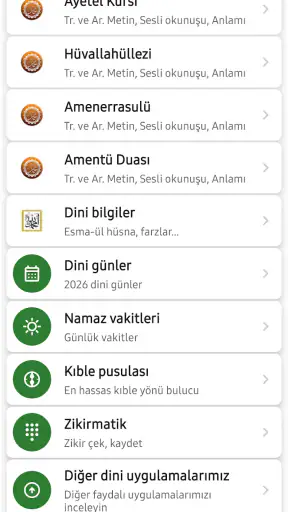 Namaz Sureleri ve Dualar