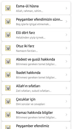 Namaz Sureleri ve Dualar