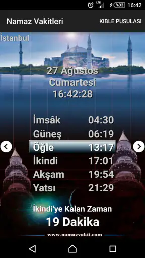 Namaz Vakitleri