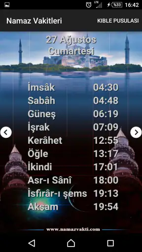 Namaz Vakitleri