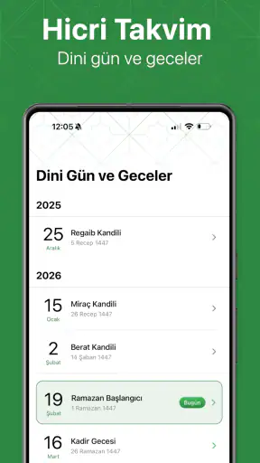 Namaz Vakitleri: Alarm & Kıble