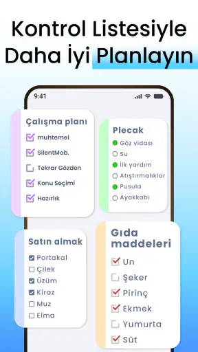 Not Defteri -Notlar:Uygulaması