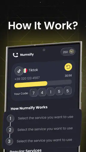 Numsify: Sanal Numara & SMS