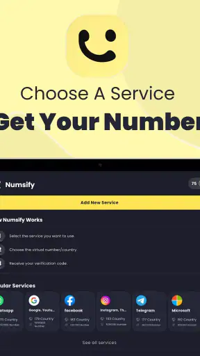 Numsify: Sanal Numara & SMS