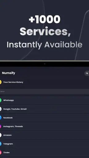 Numsify: Sanal Numara & SMS