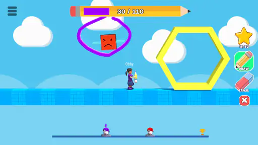 Obby Doodle: Draw and jump