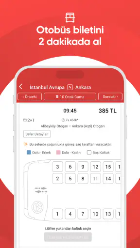 obilet: Otel Uçak Otobüs Araç