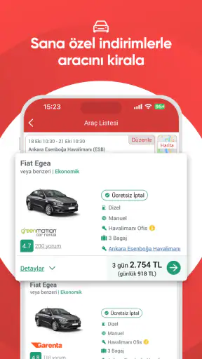 obilet: Otel Uçak Otobüs Araç