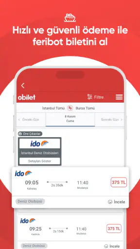 obilet: Otel Uçak Otobüs Araç
