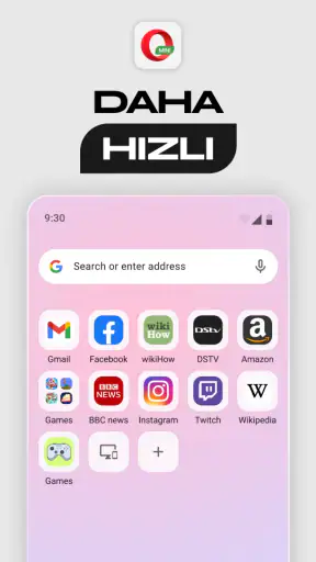 Opera Mini - Hızlı Tarayıcı