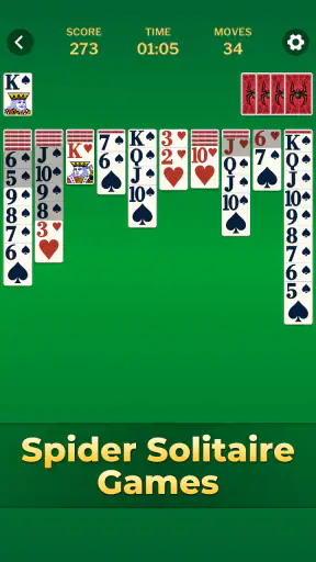 Örümcek Solitaire Oyunları