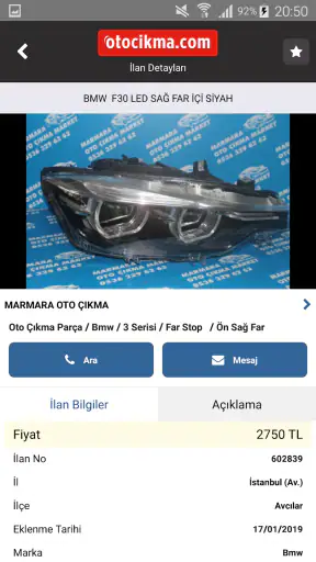 Otocikma.com Çıkma Yedek Parça