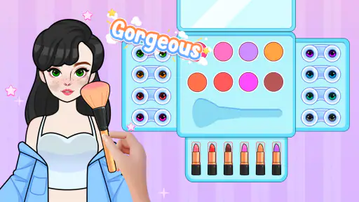 Paper Doll Makeover & Dress Up