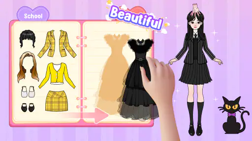 Paper Doll Makeover & Dress Up