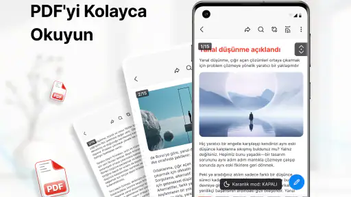 PDF Oku: Düzenle Ve Tara