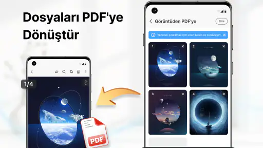 PDF Oku: Düzenle Ve Tara