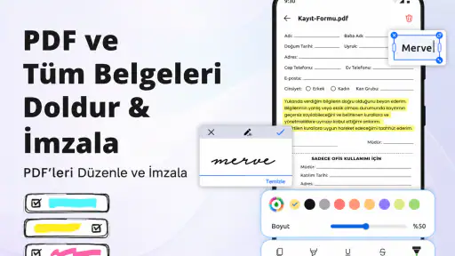 PDF Okuyucu, Düzenleyici
