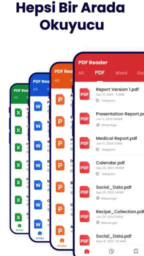 PDF Reader - PDF, Docx, PPTX
