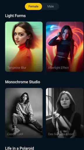 Photo Lab fotoğraf düzenleme