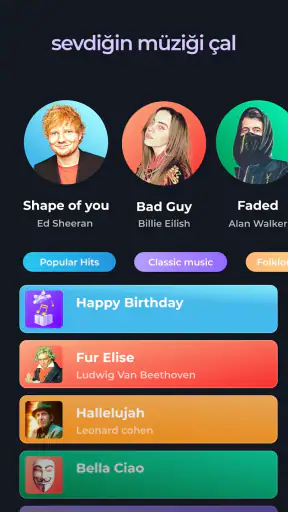 Piano - music & songs games