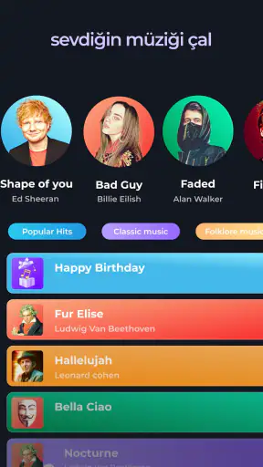 Piano - music & songs games