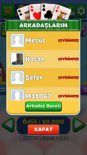 Pişti Master - Gerçek İnsanlar