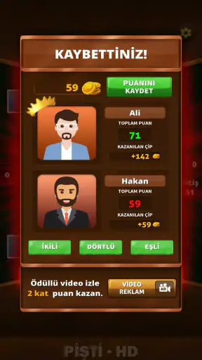 Pişti Online HD - İnternetsiz