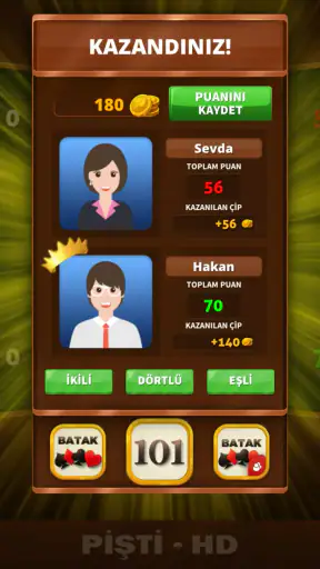 Pişti Online HD - İnternetsiz