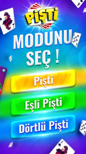 Pişti: Tekli, Eşli Internetsiz