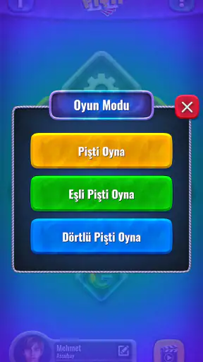 Pişti: Tekli, Eşli Internetsiz
