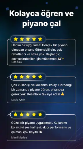 Piyano Öğren: Şarkılarla Sanal