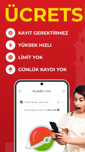 Planet Free VPN Ücretsiz Proxy