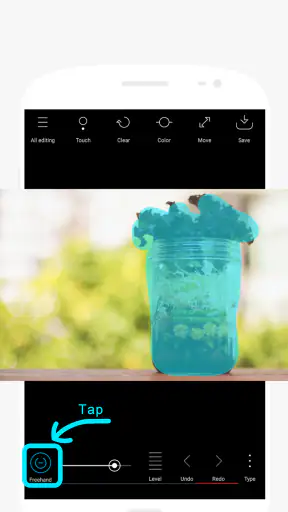 Point blur